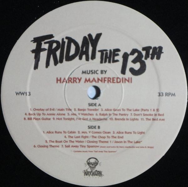 Harry Manfredini - Friday The 13th (Original Motion Picture Score) - Lp