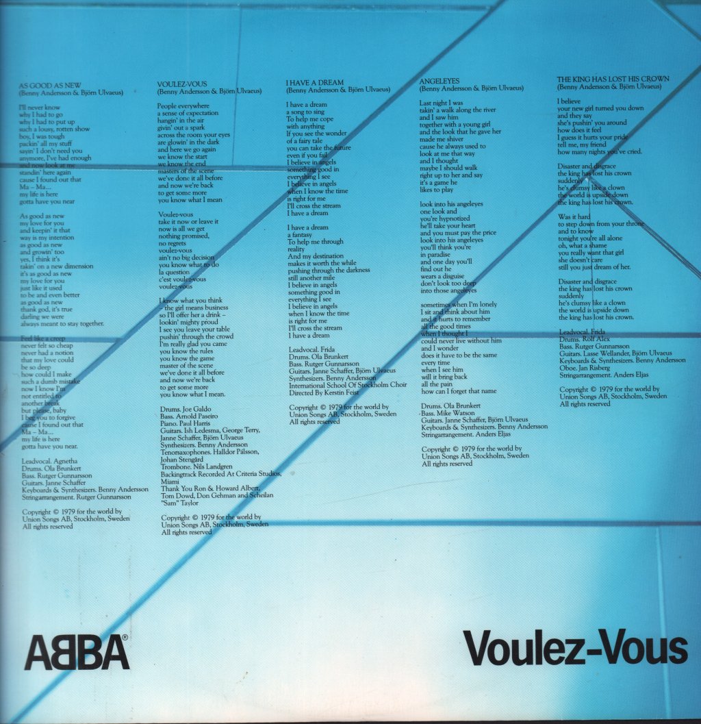 ABBA - Voulez Vous - Lp