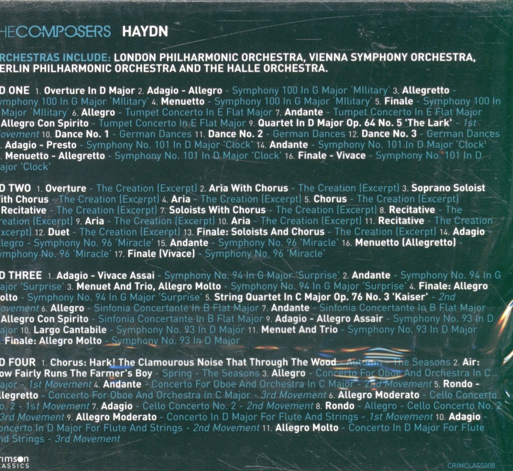 Various Artists - Composers Haydn - Cd Set