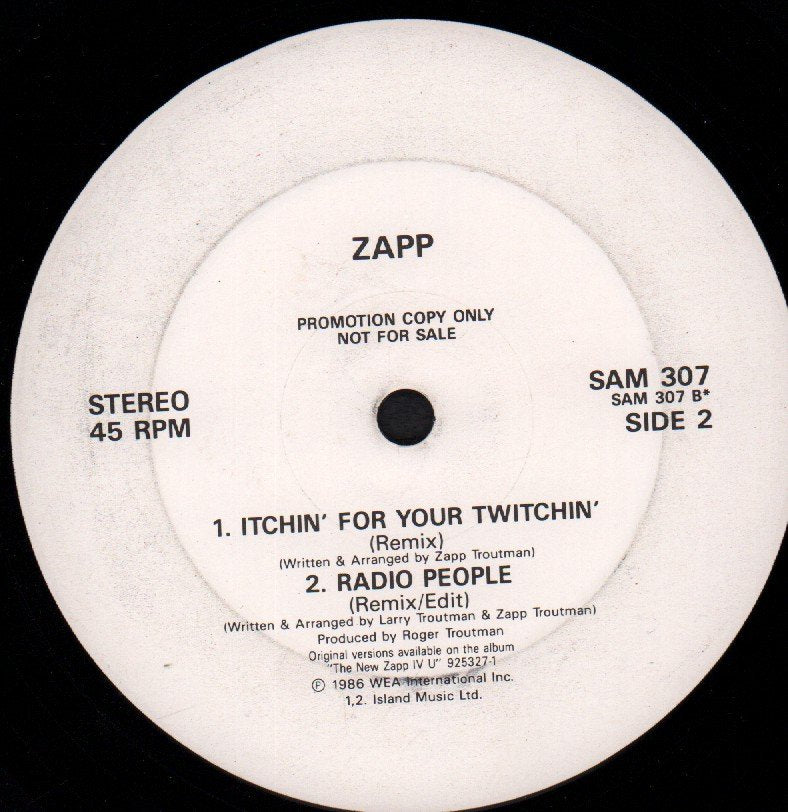 Zapp - Radio People - 12 Inch