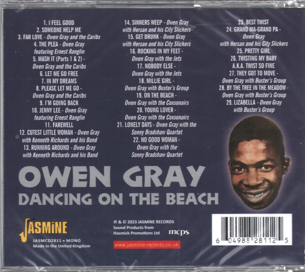 Owen Gray - Dancing On the Beach: The Early Years 1960-62 - Cd