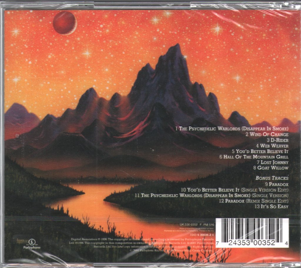 Hawkwind - Hall Of The Mountain Grill - Cd