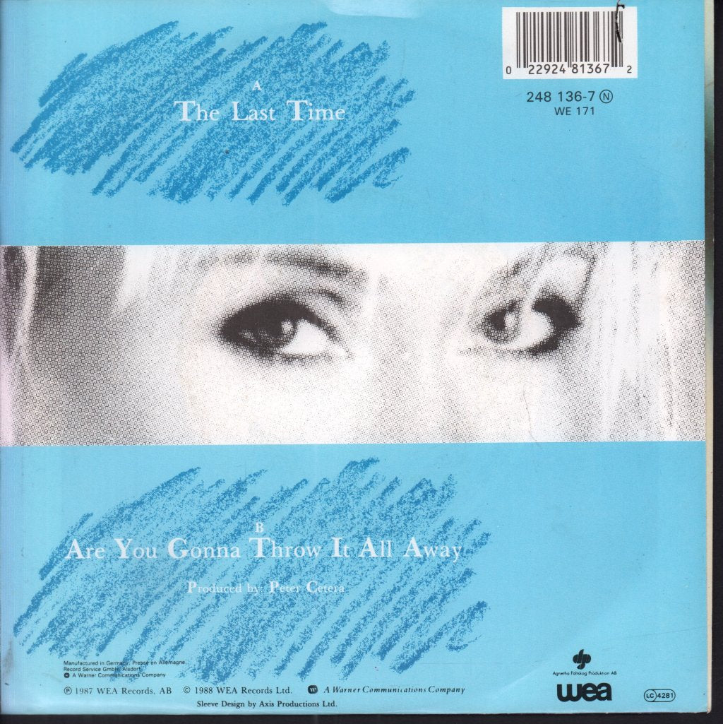 Agnetha Faltskog - Last Time - 7 Inch