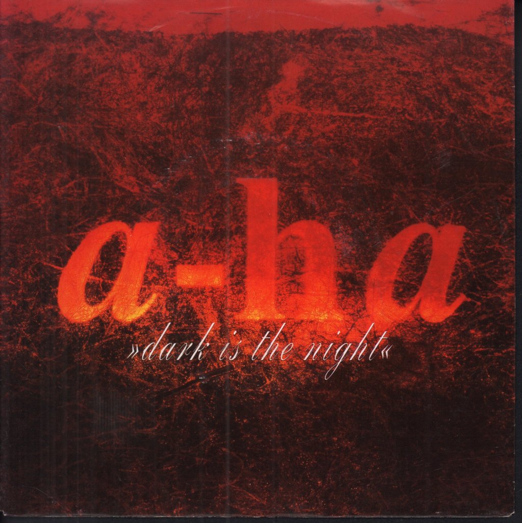 A-Ha - Dark Is The Night - 7 Inch