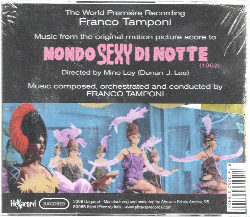 Franco Tamponi - Mondo Sexy Di Notte - Cd