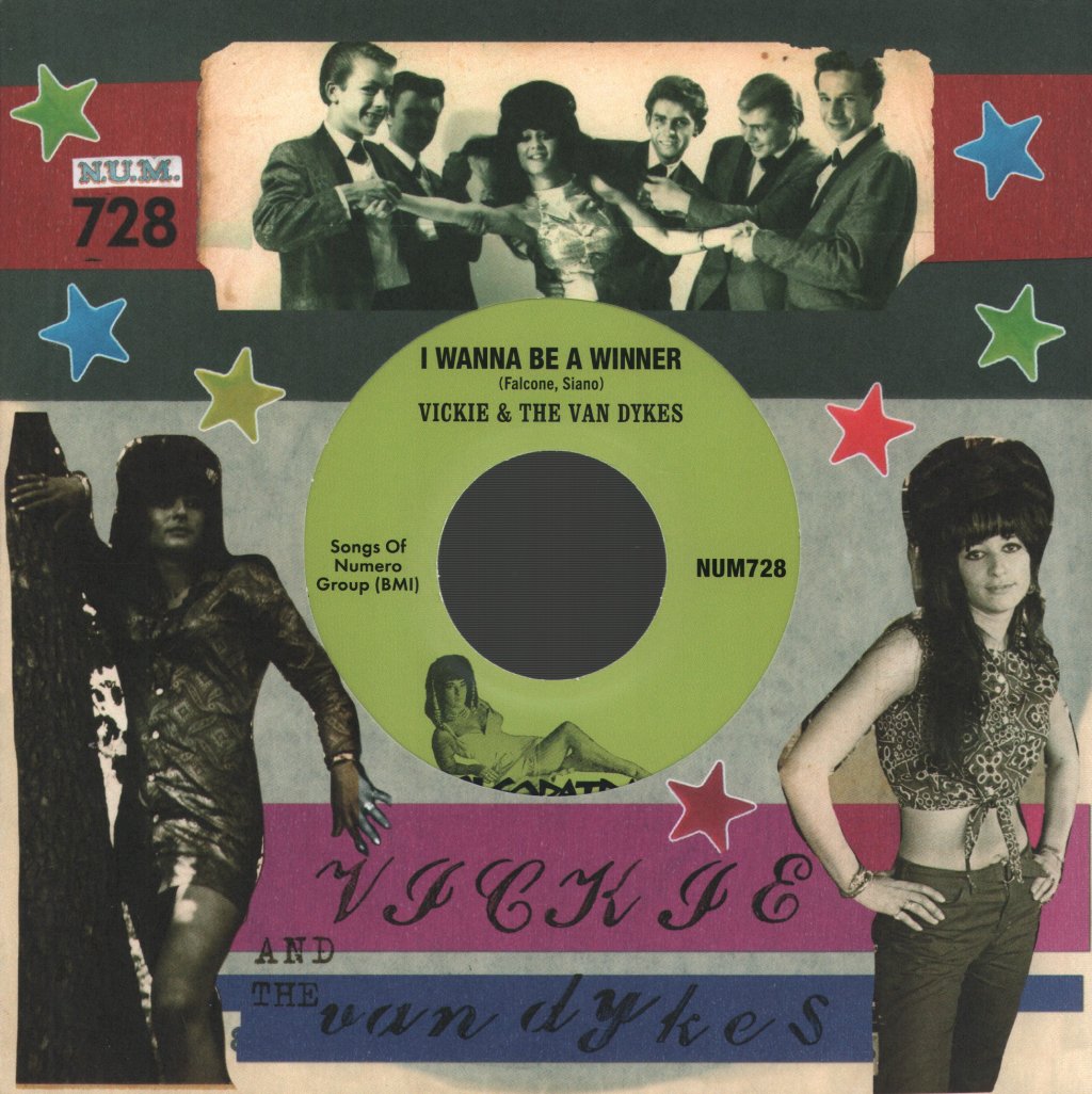 Vickie and the van Dykes - I Wanna Be A Winner - 7 Inch