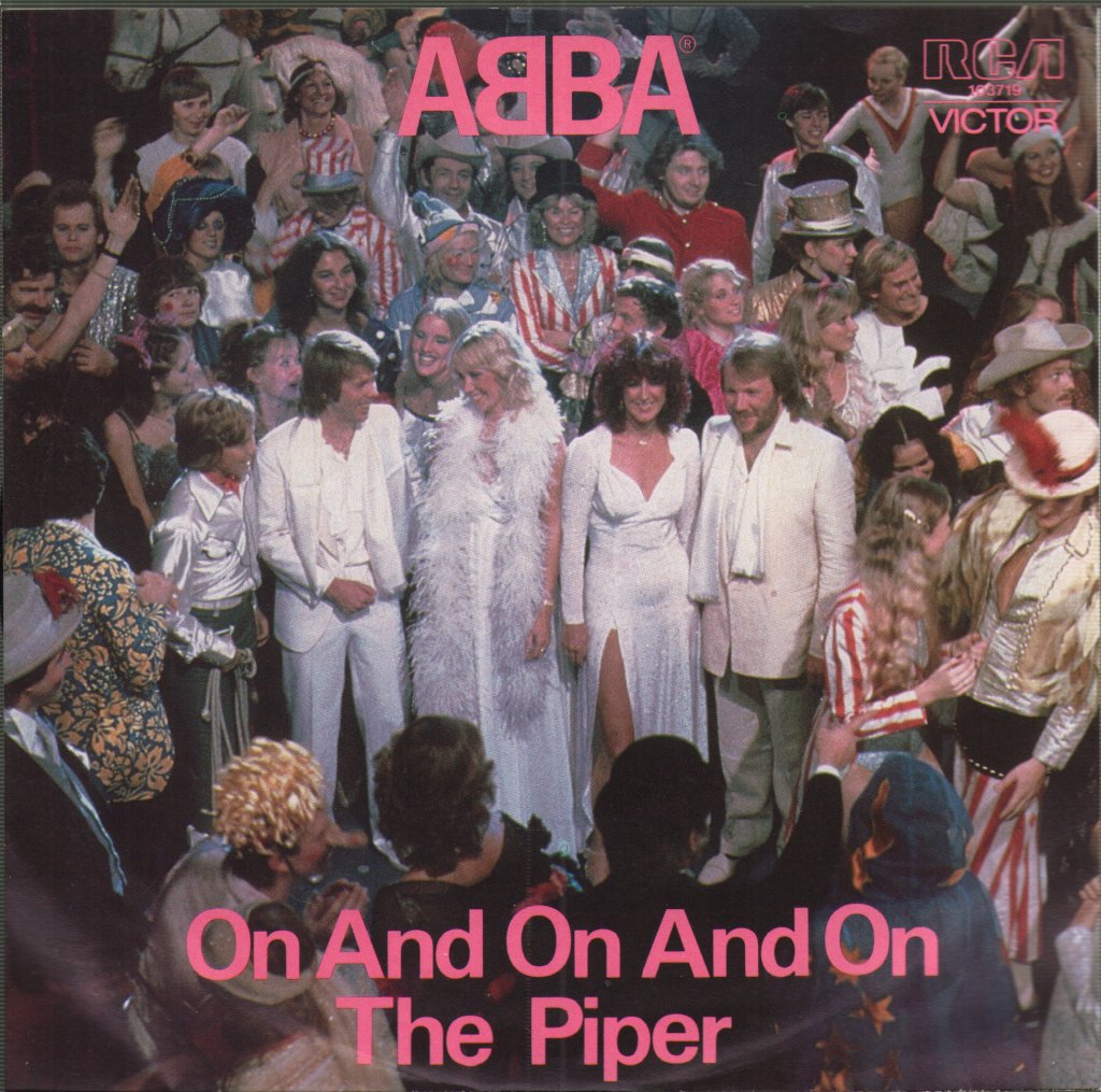 ABBA - On And On And On / The Piper - 7 Inch