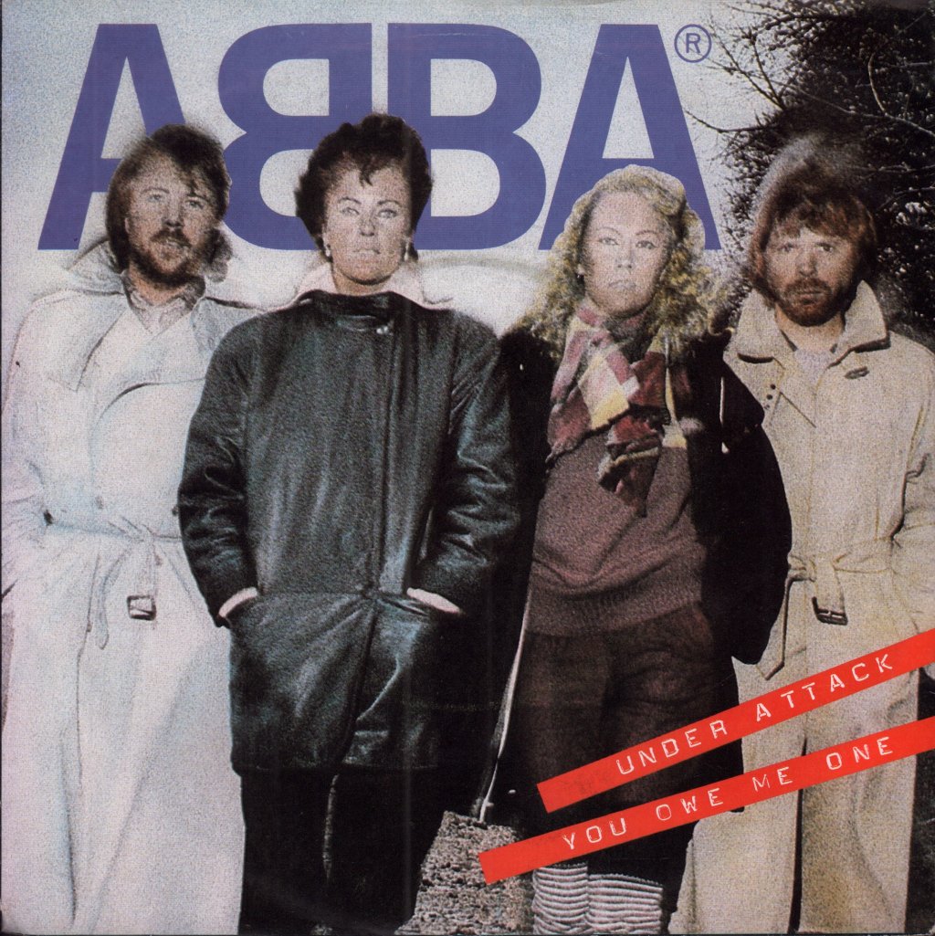 ABBA - Under Attack - 7 Inch