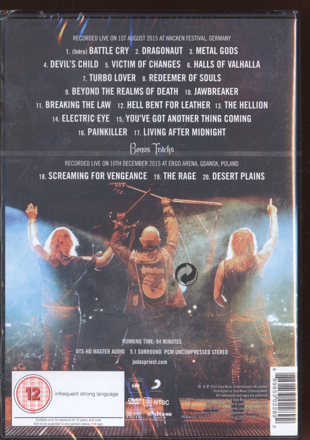 Judas Priest - Battle Cry - Dvd