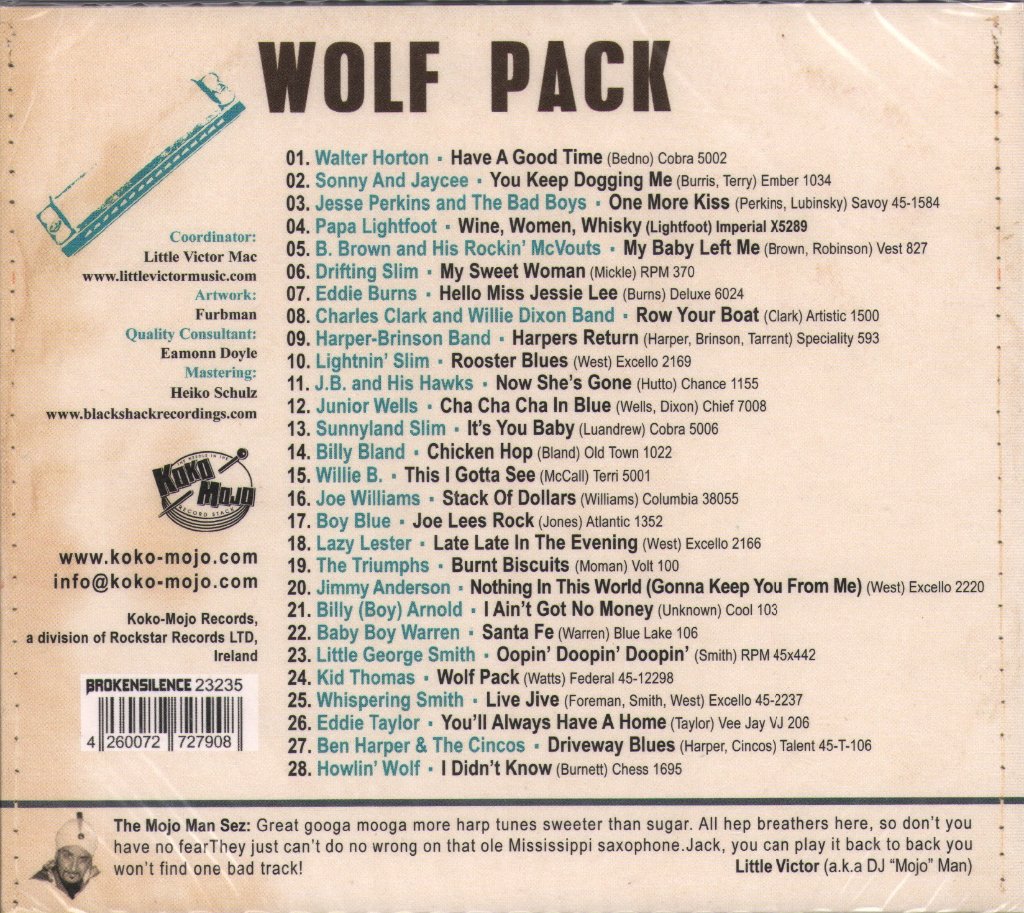 Various Artists - Wolf Pack - Cd