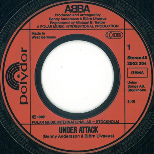 ABBA - Under Attack / You Owe Me One - 7 Inch