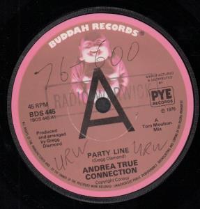 Andrea True Connection - Party Line - 7 Inch