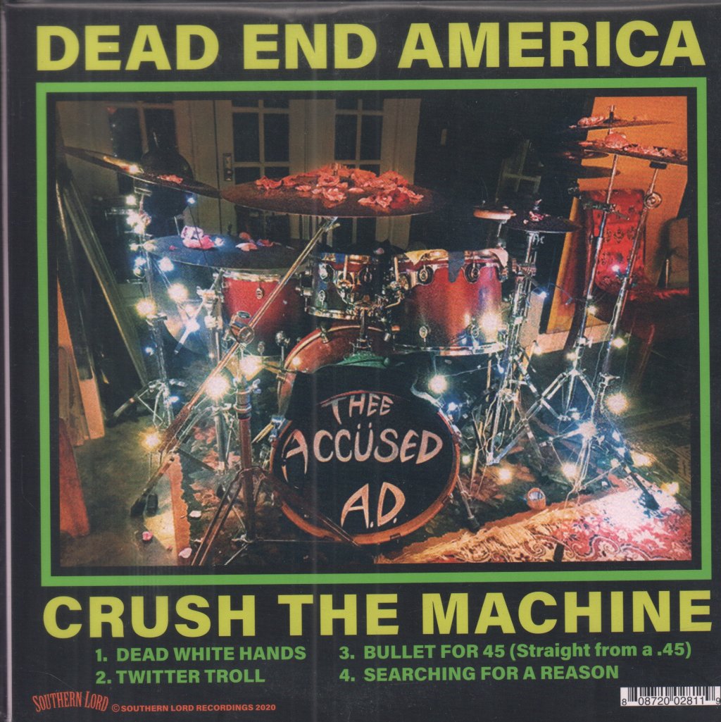 Dead End America - Crush The Machine - 7 Inch