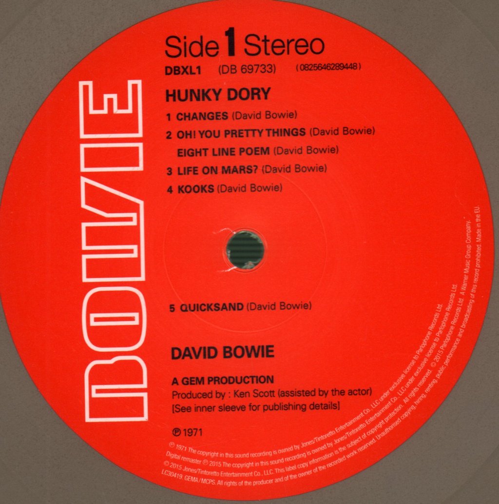 David Bowie - Hunky Dory - Lp