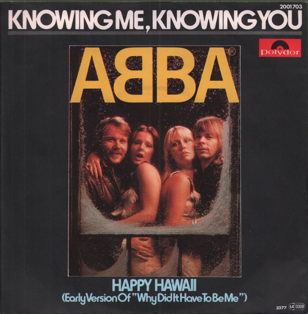 ABBA - Knowing Me, Knowing You - 7 Inch