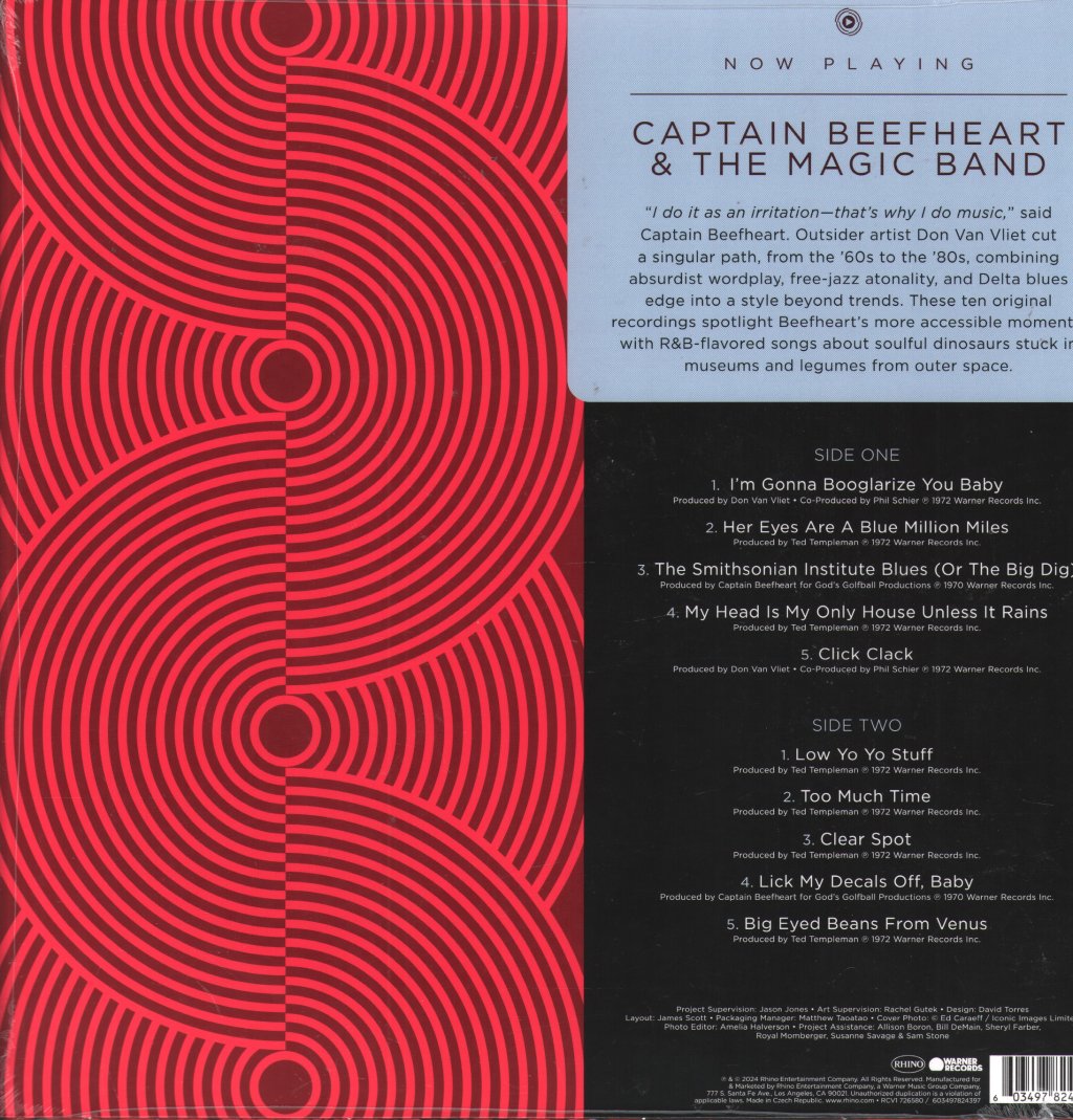 Captain Beefheart - Now Playing - Lp