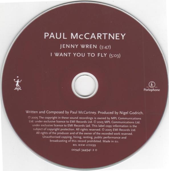 Paul McCartney - Jenny Wren - Cd