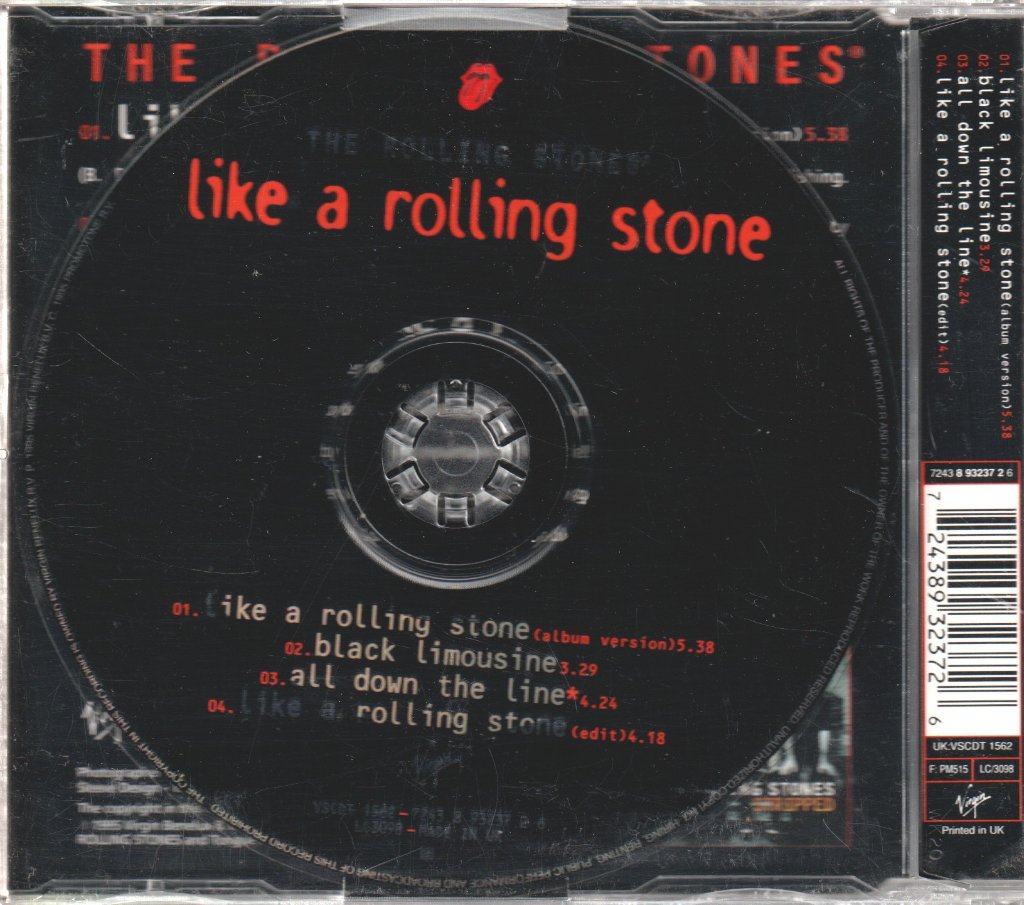 Rolling Stones - Like A Rolling Stone - Cd