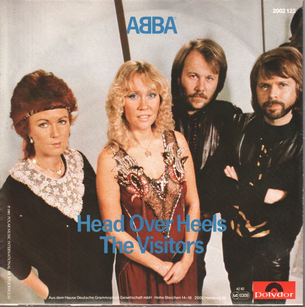 ABBA - Head Over Heels - 7 Inch