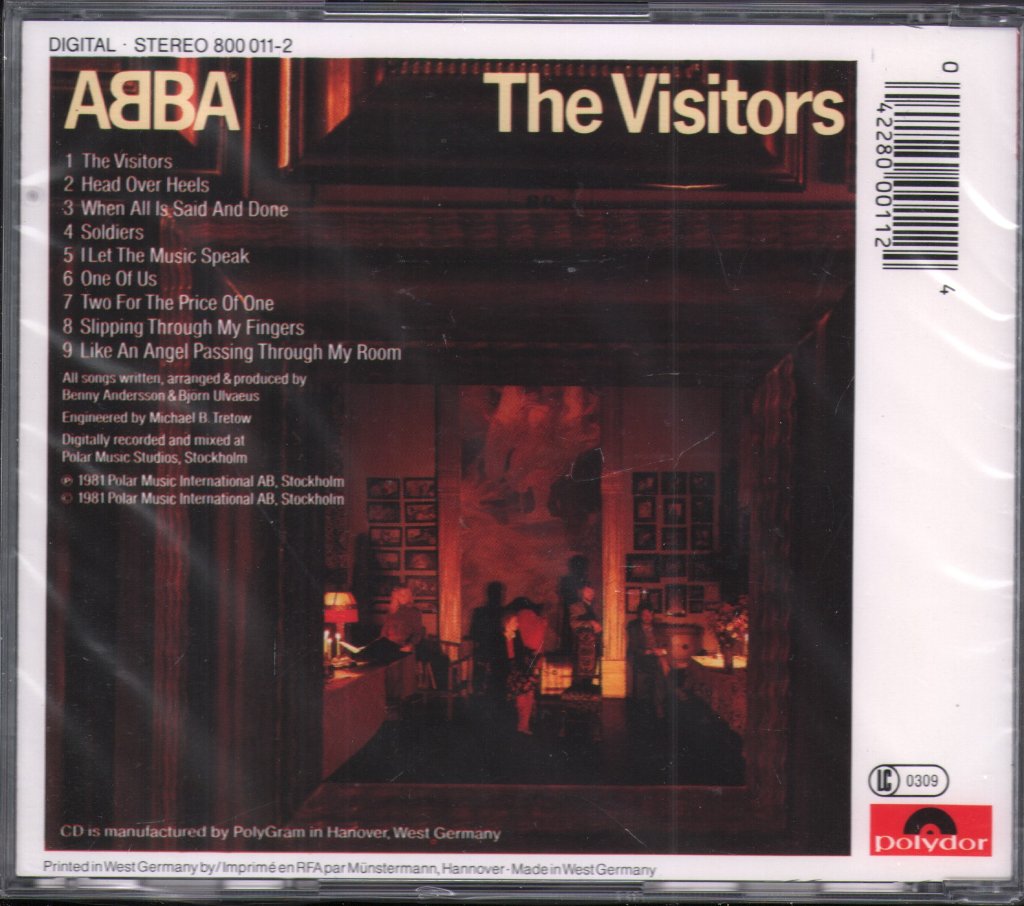 ABBA - Visitors - Cd