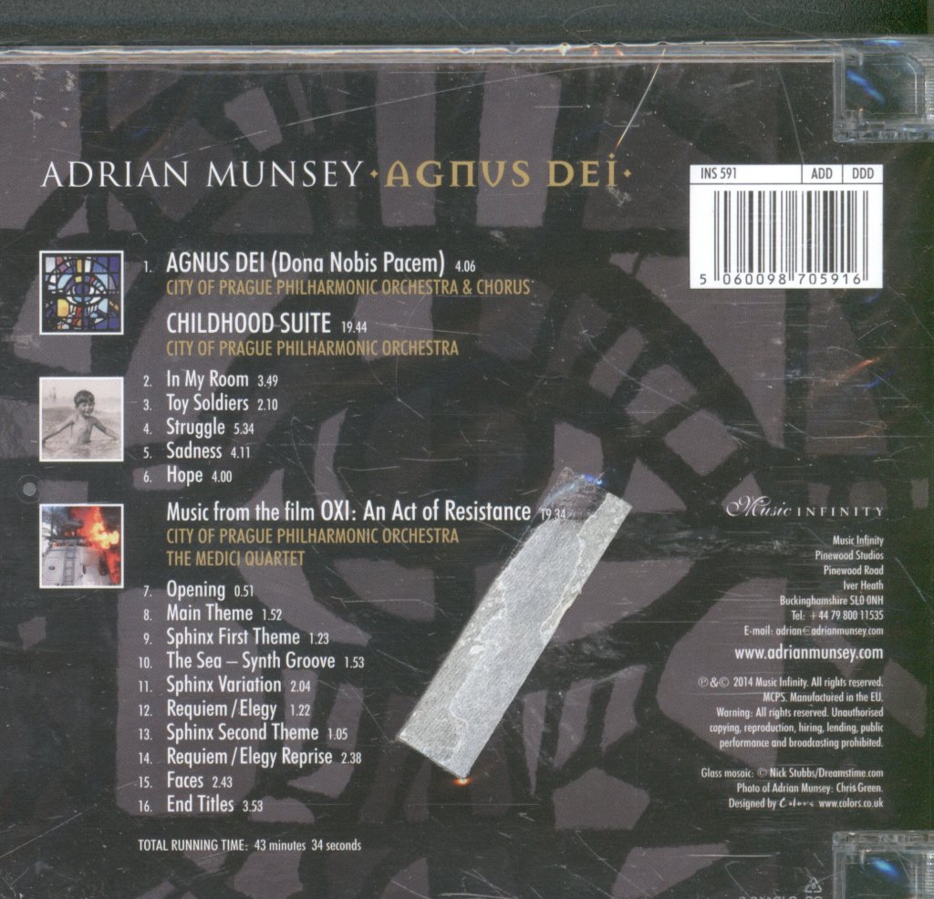 Adrian Munsey - Agnus Dei - Cd