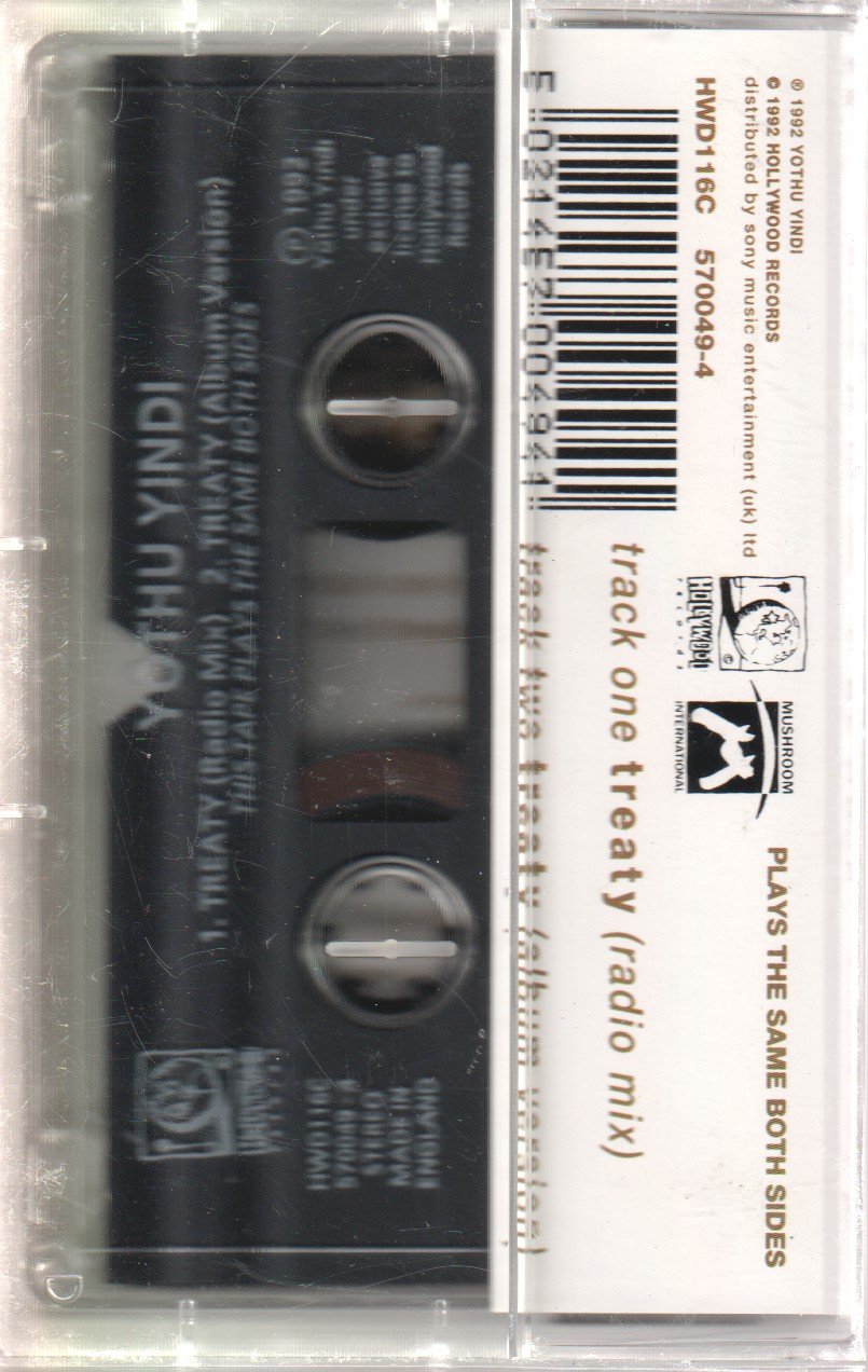 Yothu Yindi - Treaty - Cassette