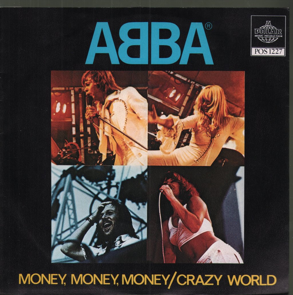 ABBA - Money, Money, Money / Crazy World - 7 Inch