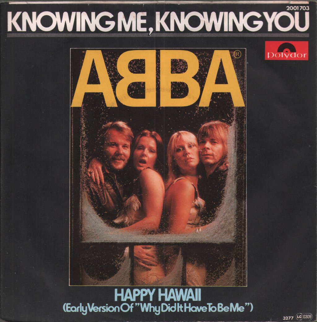 ABBA - Knowing Me, Knowing You - 7 Inch