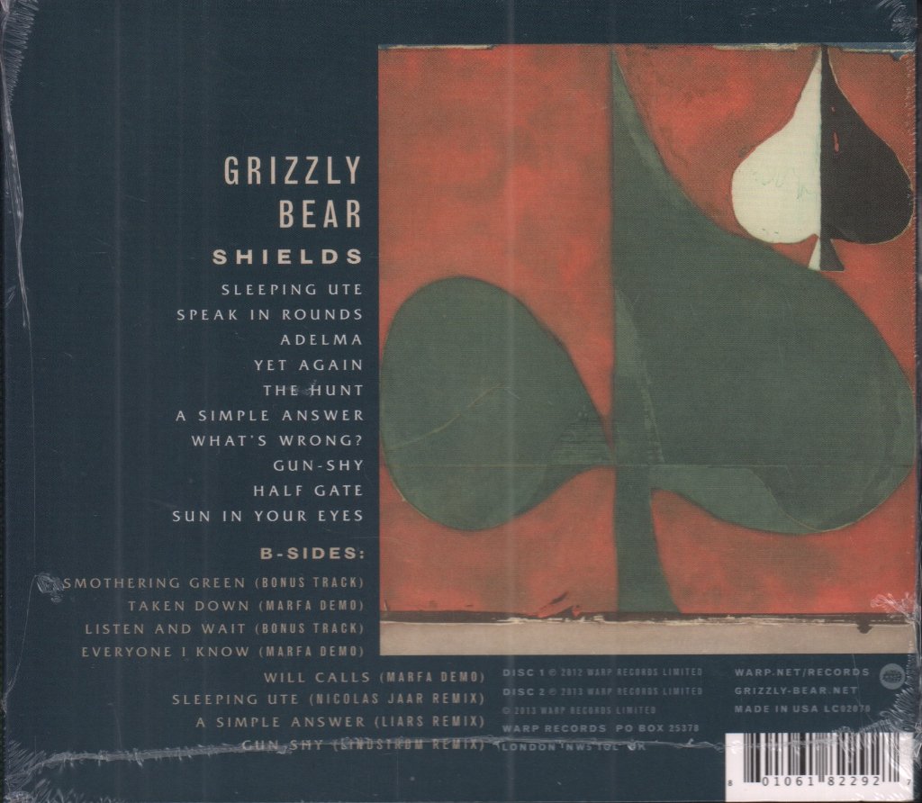 Grizzly Bear - Shields - Double Cd