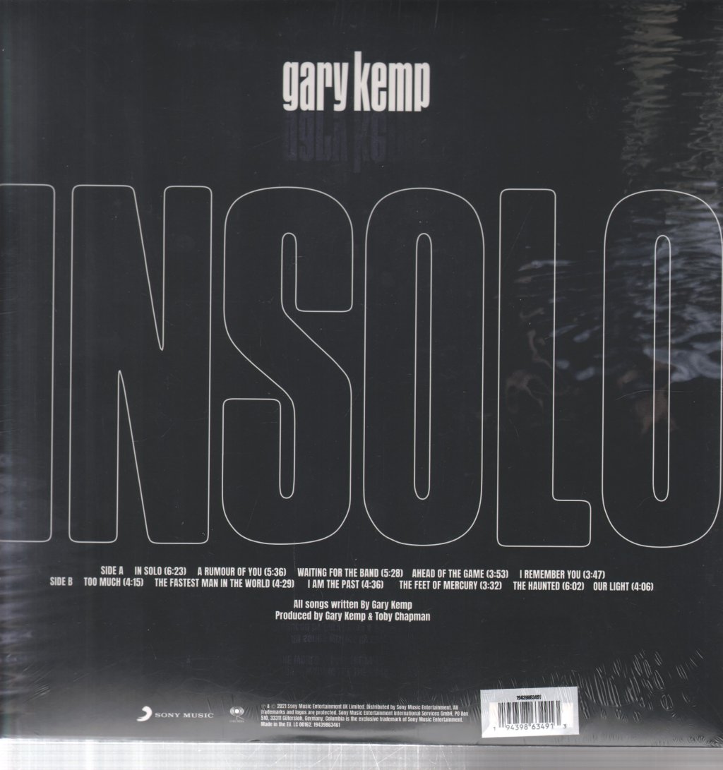 Gary Kemp - Insolo - Lp