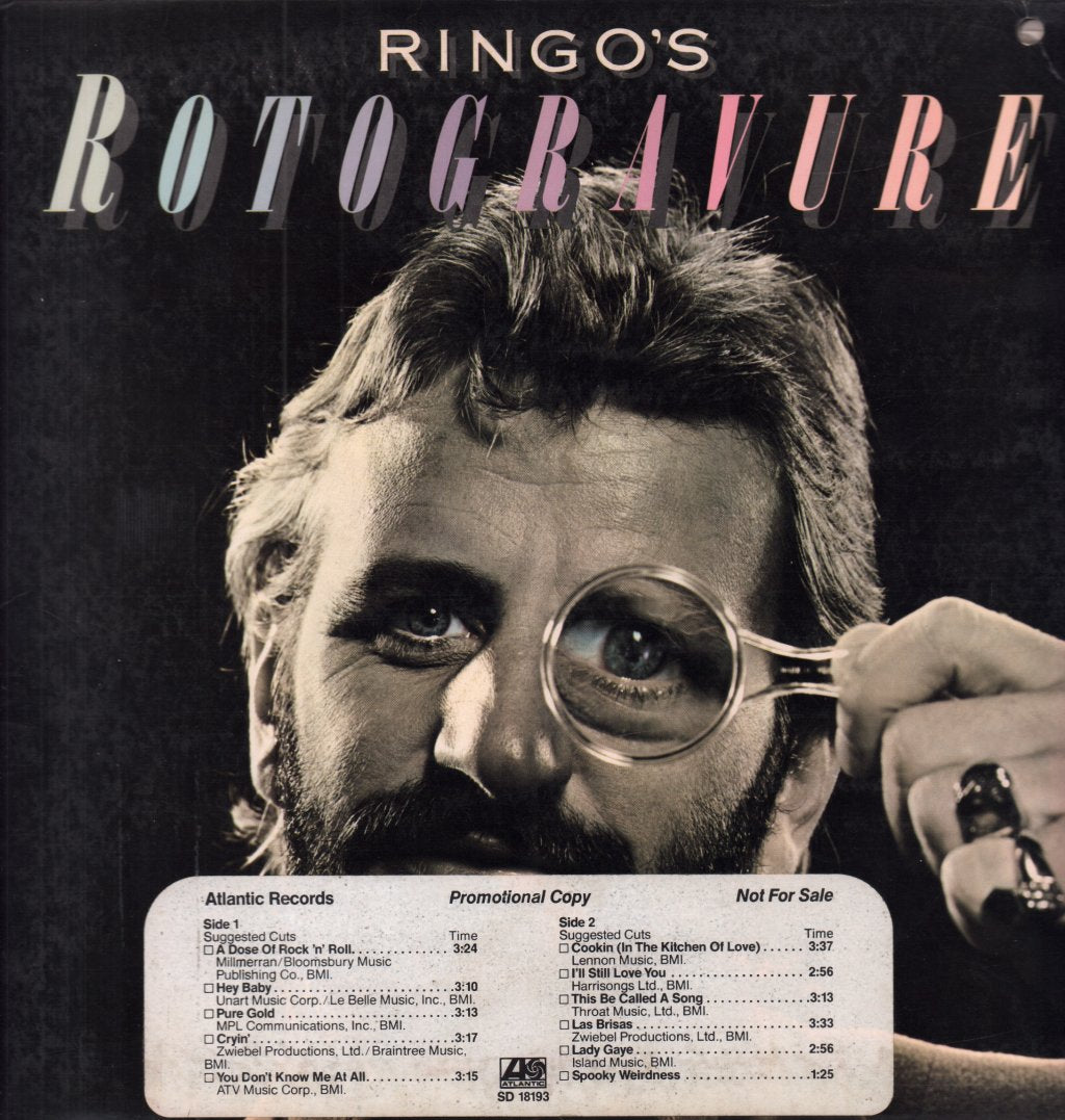 Ringo Starr - Rotogravure - Lp