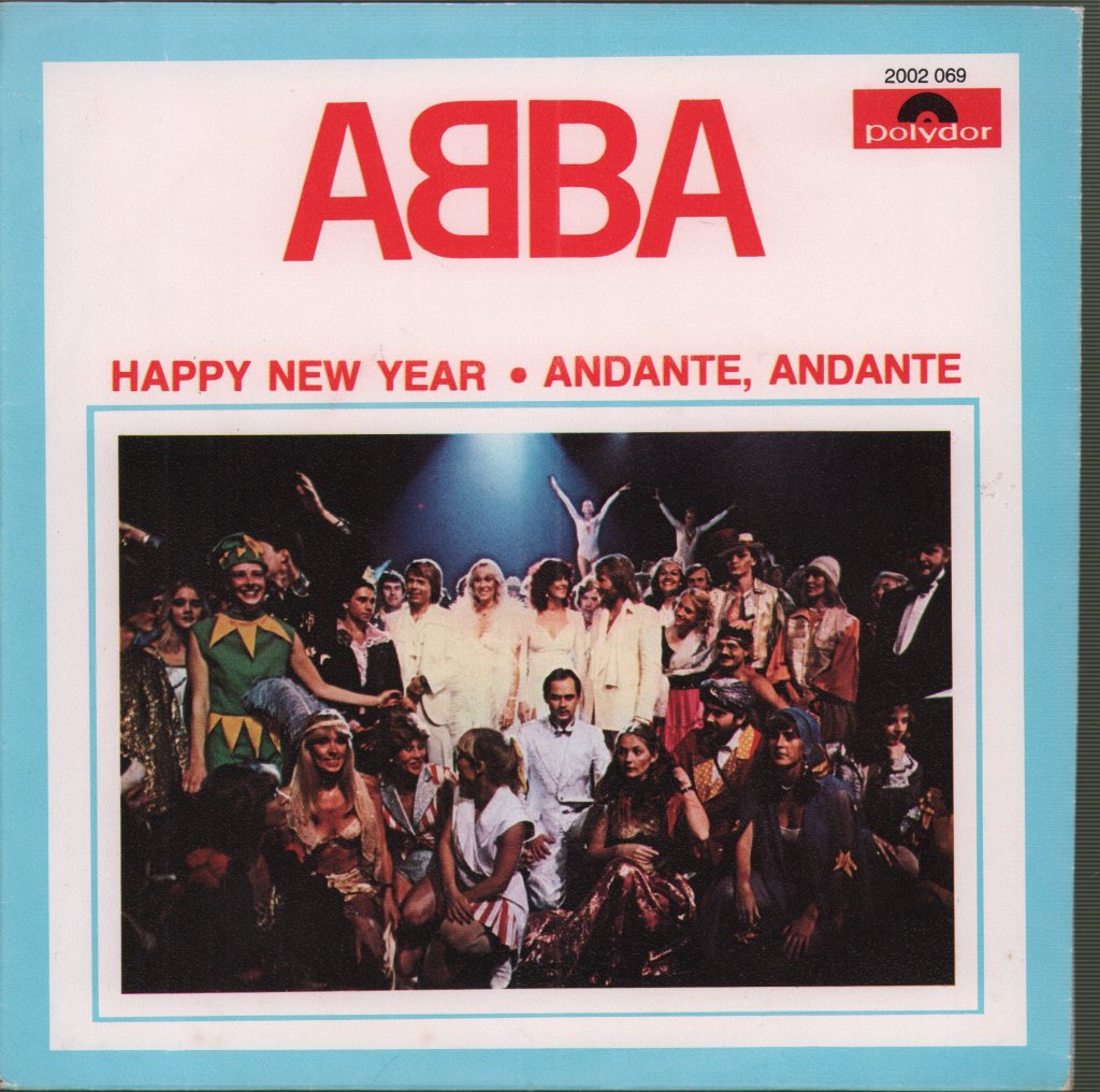 ABBA - Happy New Year • Andante, Andante - 7 Inch