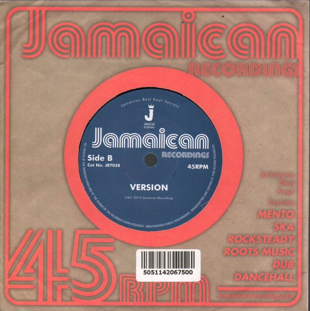 Johnny Clarke - Creation Rebel - 7 Inch