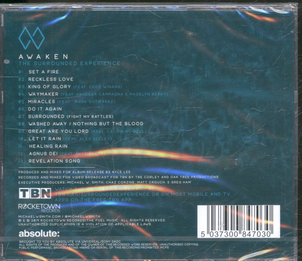 Michael W. Smith - Awaken: The Surrounded Experience - Cd