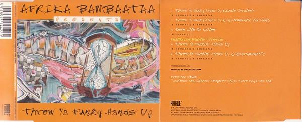 afrika bambaataa presents time zone - Throw Ya Funky Hands Up - Cd