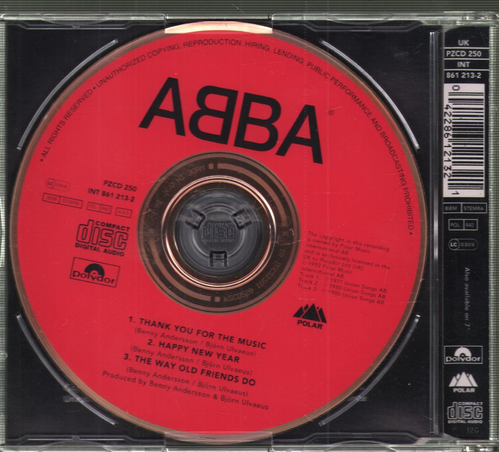 ABBA - Thank You For The Music - Cd