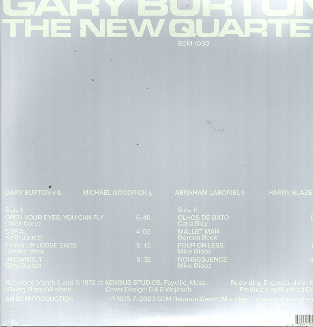 Gary Burton - New Quartet - Lp