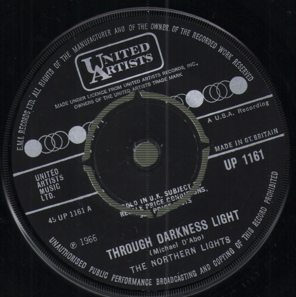 Northern Lights - Through Darkness Light - 7 Inch