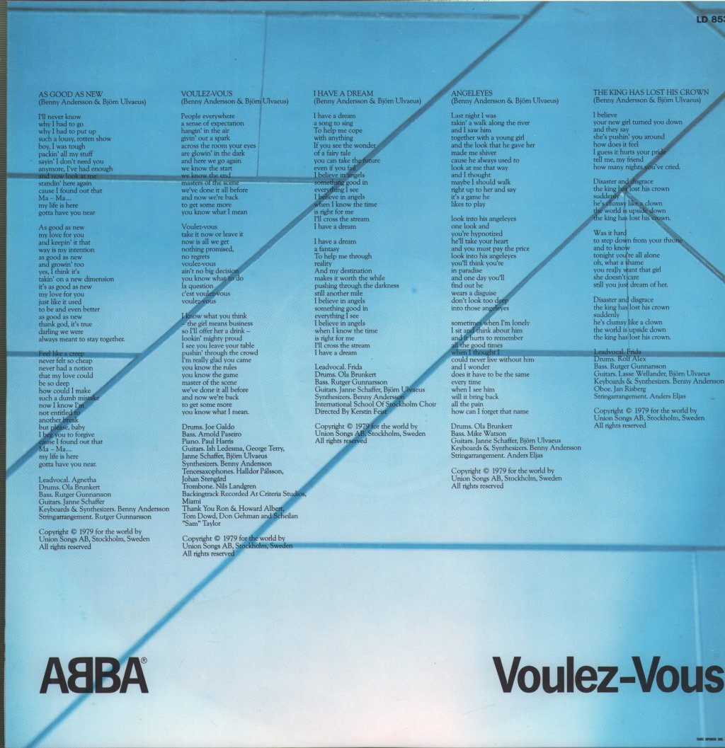 ABBA - Voulez-Vous - Lp