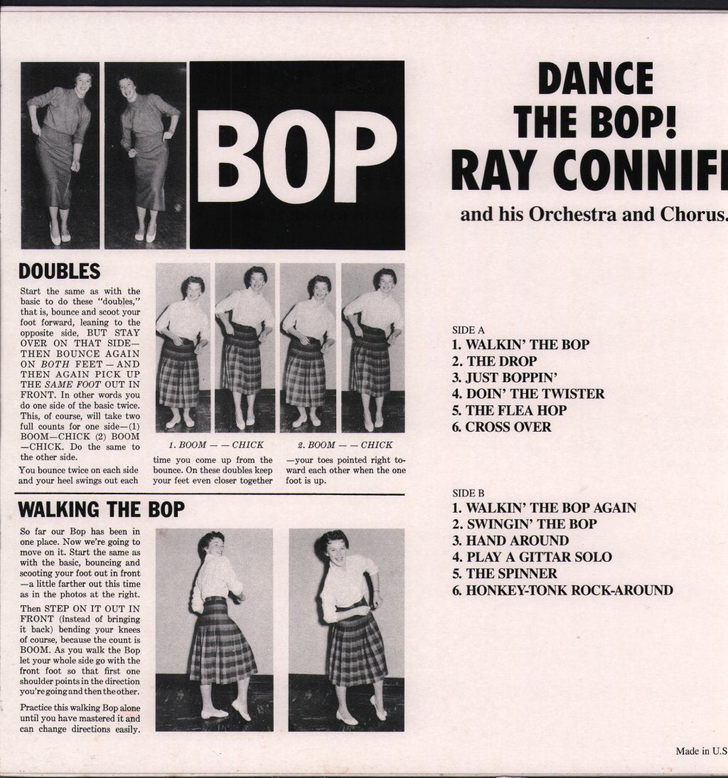 Ray Conniff And His Orchestra & Chorus - Dance The Bop - Lp