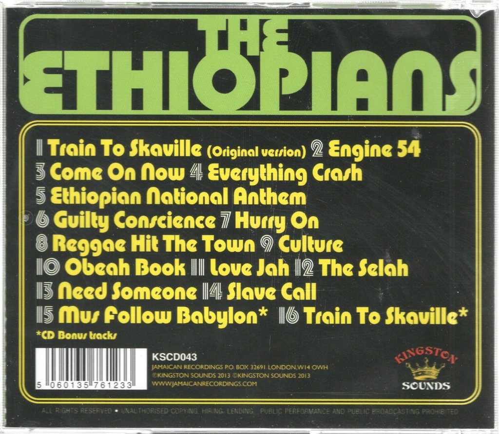 Ethiopians - Freedom Train - Cd