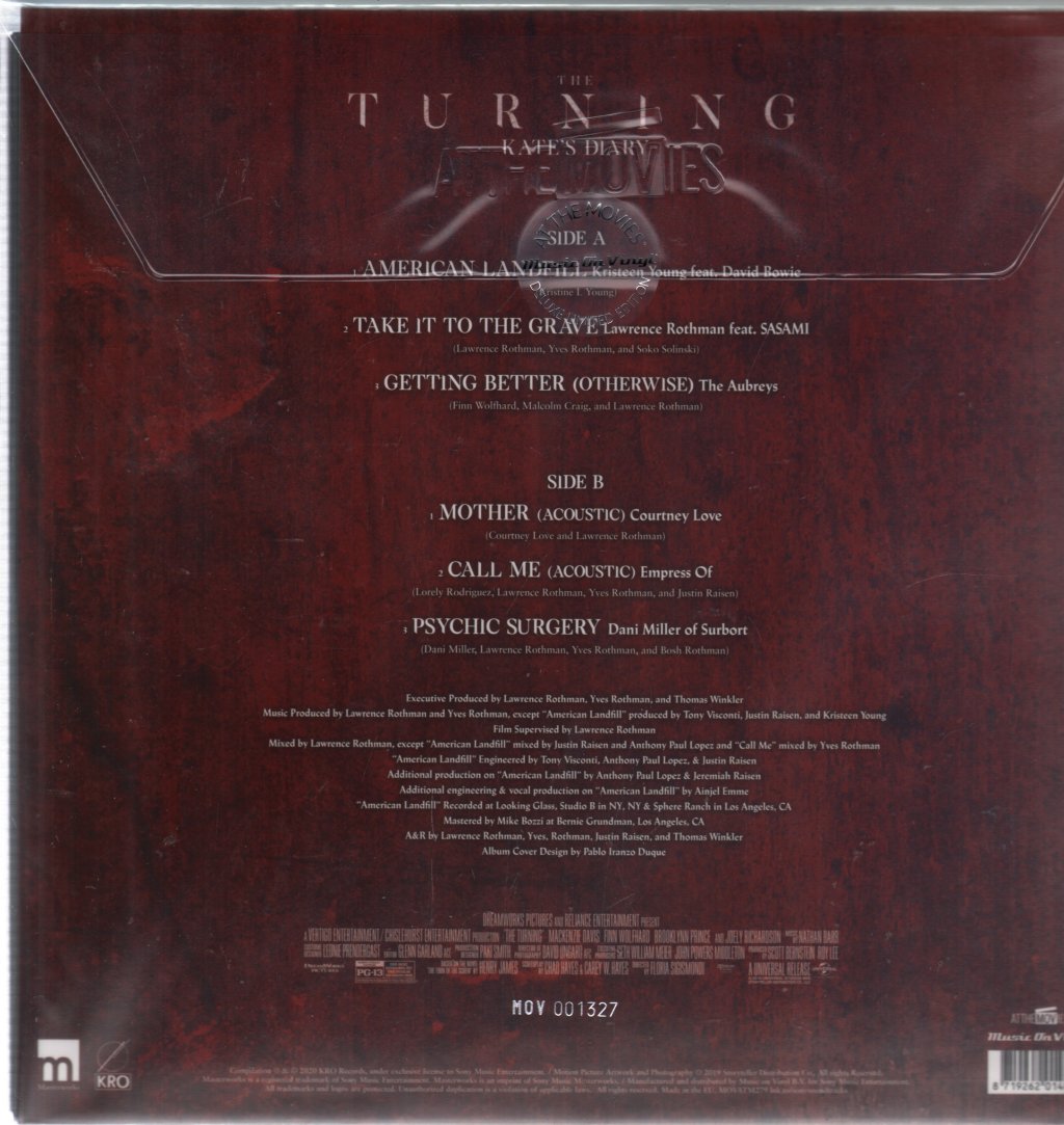 Various Artists - Turning (Kate's Diary) - Lp