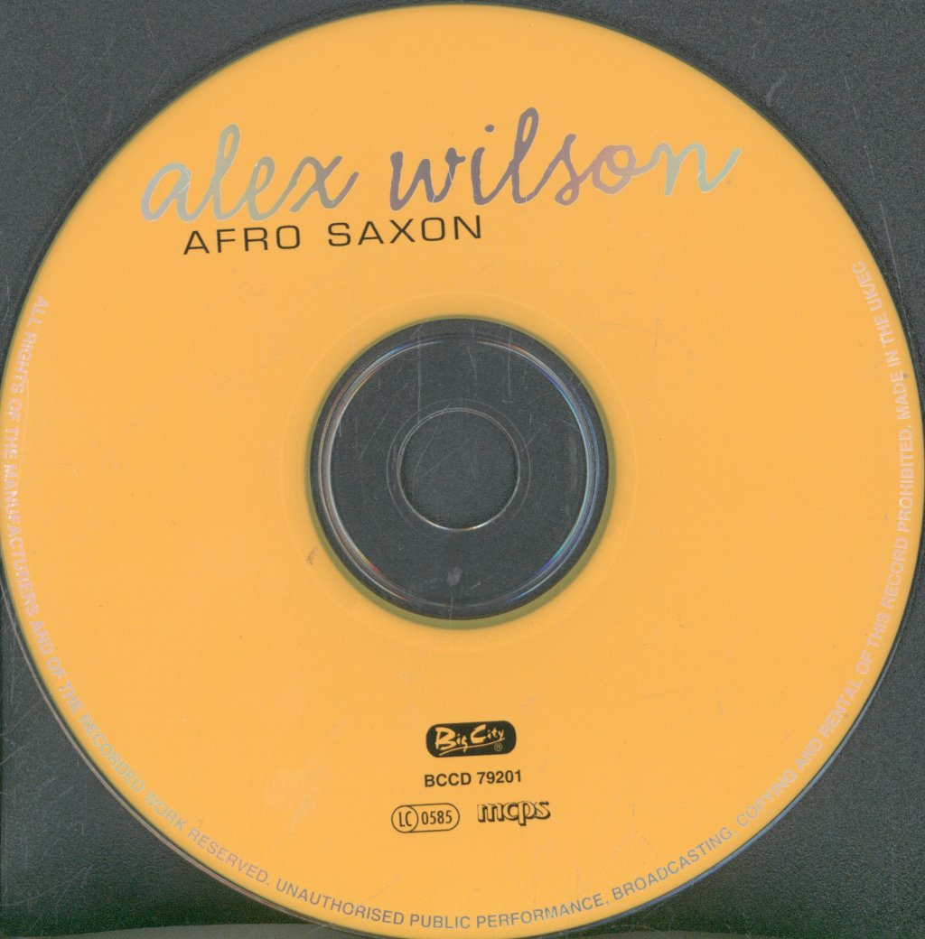 Alex Wilson - Afro-Saxon - Cd