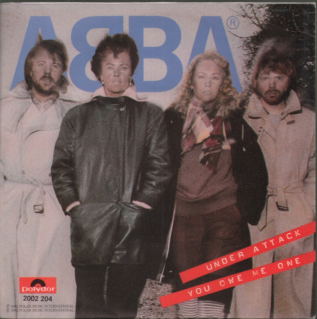 ABBA - Under Attack / You Owe Me One - 7 Inch