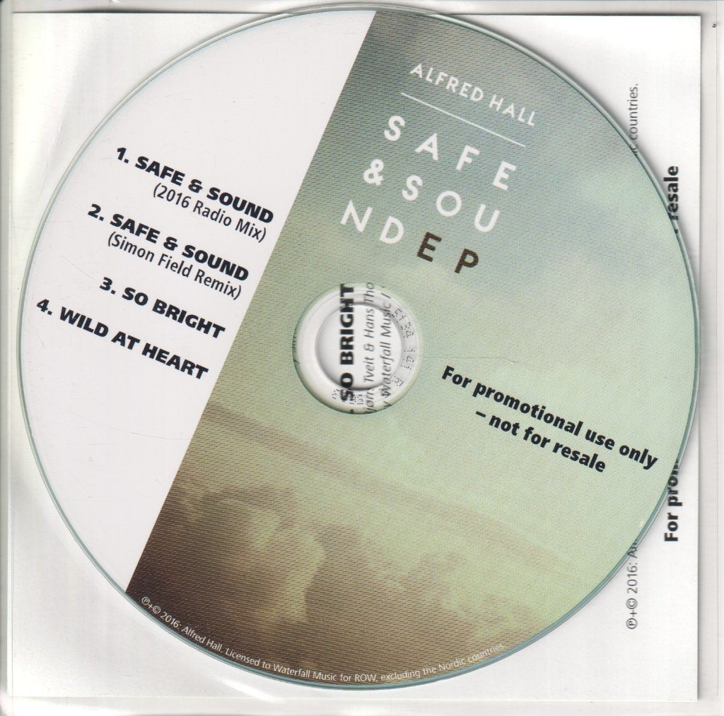 alfred hall - safe and sound ep - Cdr