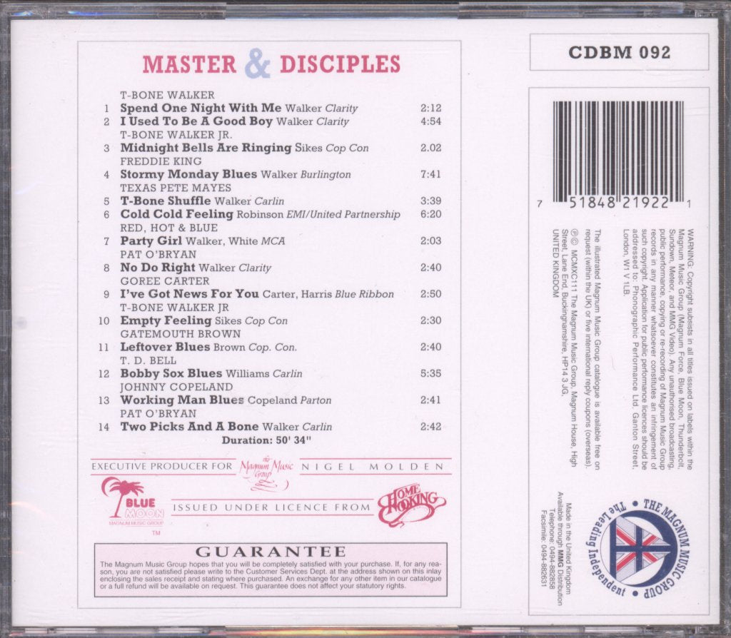 Various Artists - Masters And Deciples - Cd