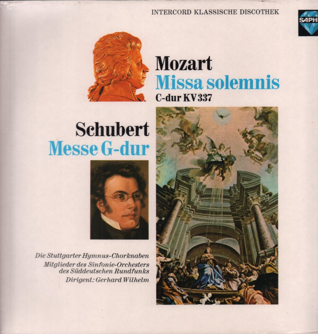 Mozart / Schubert - Missa Solemnis / Messe G-Dur - Lp