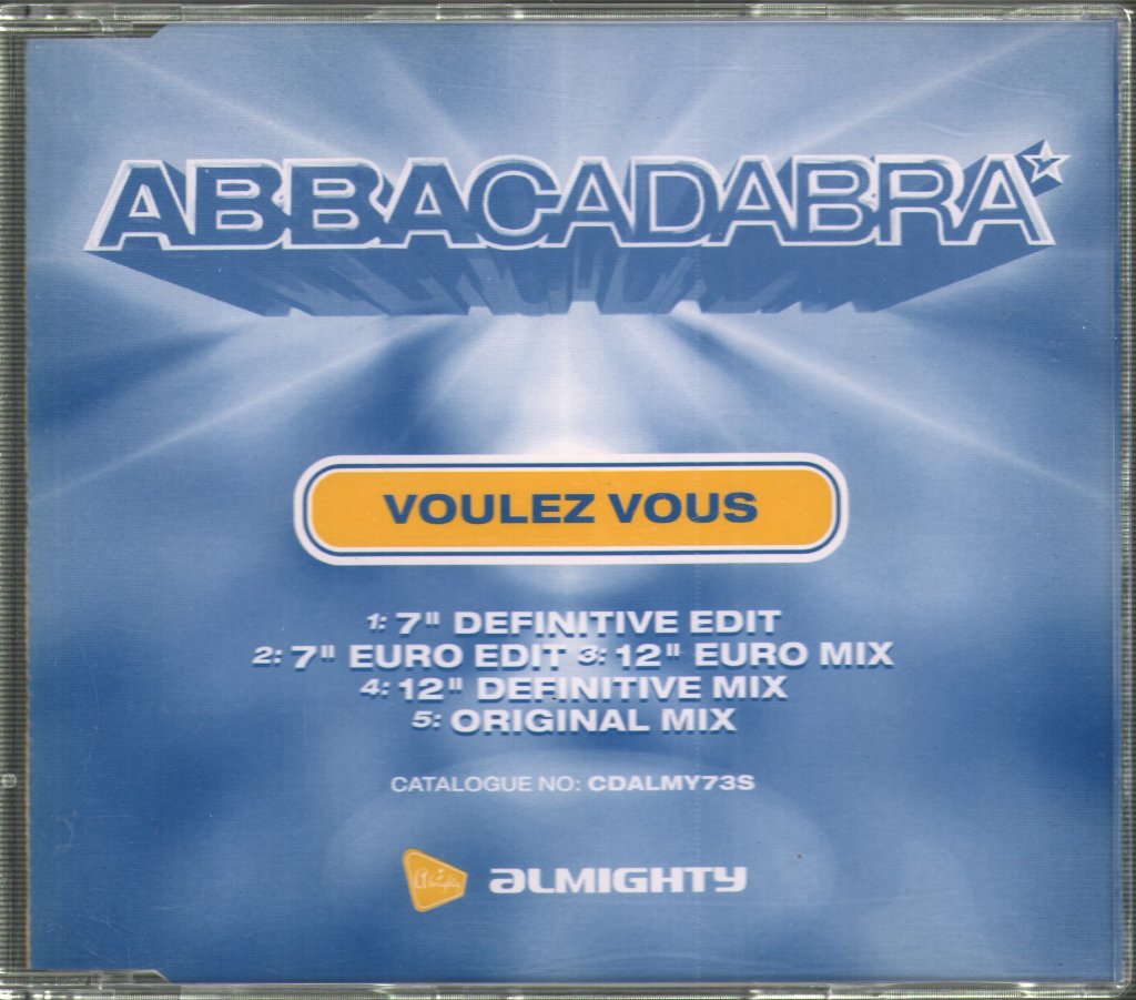 Abbacadabra - Voulez Vous - Cd