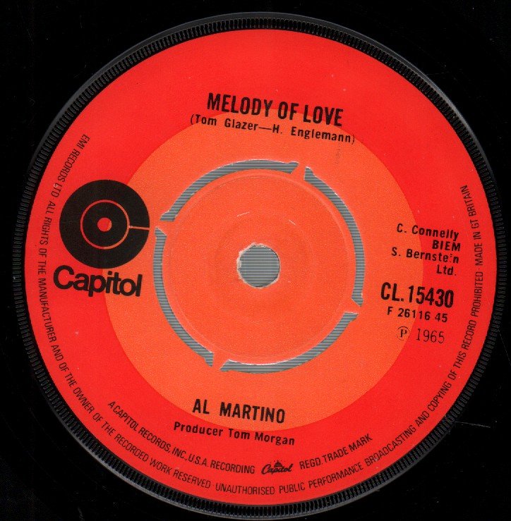 Al Martino - Spanish Eyes - 7 Inch