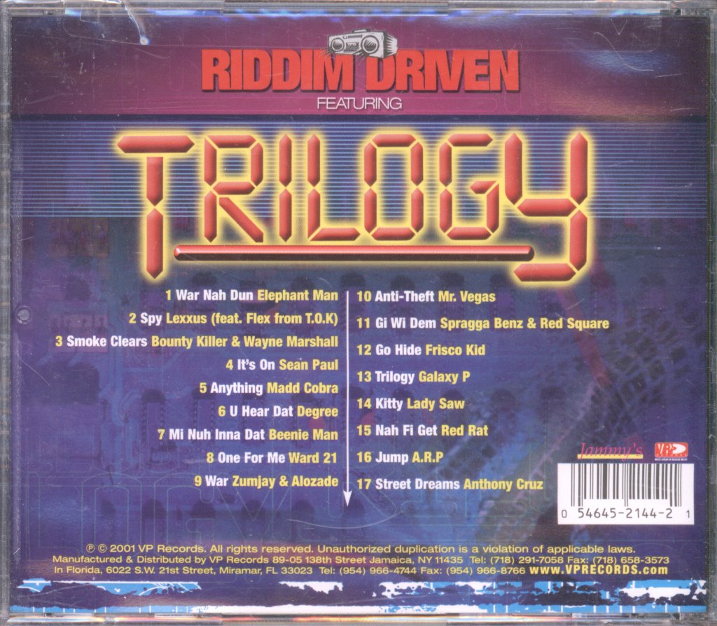 Various Artists - Trilogy - Cd